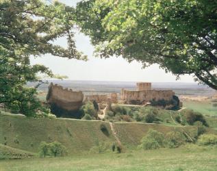 Chateau Gaillard, Les Andelys (photo) | Obraz na stenu