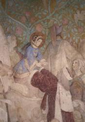 Arrival in Eisenach, c.1854/55 (fresco) | Obraz na stenu