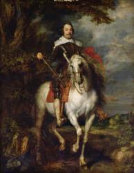 Equestrian Portrait of Don Francisco de Moncada (1586-1635) (oil on canvas) | Obraz na stenu