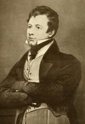 Frederick Marryat (1792-1848) (engraving) | Obraz na stenu