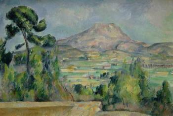 Montagne Sainte-Victoire, c.1887-90 (oil on canvas) | Obraz na stenu