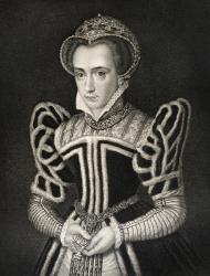 Portrait of Queen Mary I from 'Lodge's British Portraits', 1823 (engraving) | Obraz na stenu