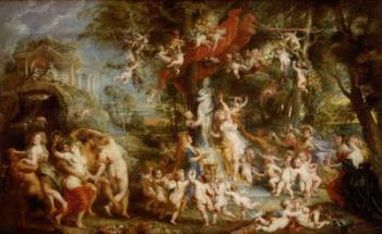 The Feast of Venus, 1635-6 (oil on canvas) | Obraz na stenu