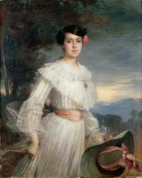 Portrait of Madeleine Reclus, 1902 (oil on canvas) | Obraz na stenu