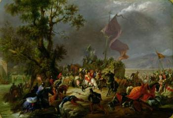 The Battle of Legnano in 1176, 1831 (oil on canvas) | Obraz na stenu