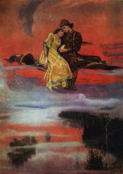 Flying Carpet, 1919-20 (oil on canvas) | Obraz na stenu