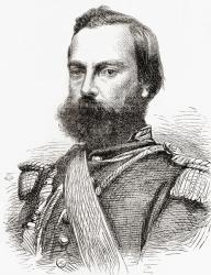 Mariano Ignacio Prado Ochoa, from 'L'Univers Illustré', 1866 (engraving) | Obraz na stenu