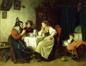 The Gossips, 1887 (oil on canvas) | Obraz na stenu