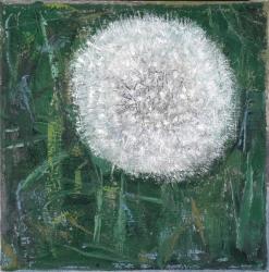 Dandelion Head, 2008 (oil on canvas) | Obraz na stenu