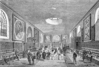 A Charterhouse Schoolroom (engraving) | Obraz na stenu