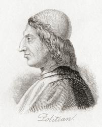 Angelo Ambrogini, 1454  1494, aka by his nickname Poliziano. | Obraz na stenu