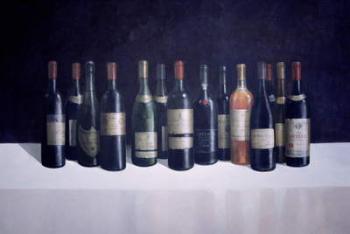 Winescape, 1998 (acrylic on board) | Obraz na stenu