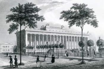 The Museum, Berlin, 1833 (engraving) | Obraz na stenu