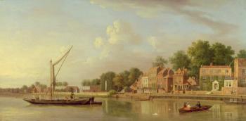 The Thames at Twickenham, c.1760 (oil on canvas) | Obraz na stenu