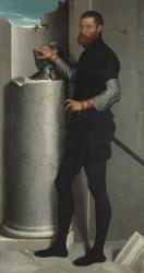 Portrait of a Gentleman, 1555-1556 (oil on canvas) | Obraz na stenu
