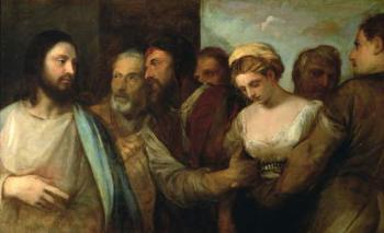 Christ and the adulteress, 1512-15 | Obraz na stenu