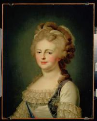 Portrait of Empress Maria Fyodorovna (1759-1828) (oil on canvas) | Obraz na stenu