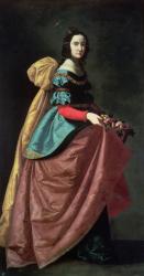 St. Elizabeth of Portugal (1271-1336) 1640 (oil on canvas) | Obraz na stenu