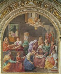 Nativity of the Blessed Virgin Mary, 1611 (fresco) | Obraz na stenu