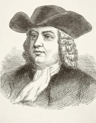 William Penn, from 'The National and Domestic History of England' by William Hickman Smith Aubrey (1858-1916) published London, c.1890 (litho) | Obraz na stenu