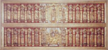 Pala d'Argento, altar relief, made in Venice, 1477 (gilded silver) | Obraz na stenu
