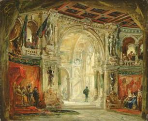 Hamlet, Act I, 1884 (oil on canvas) | Obraz na stenu