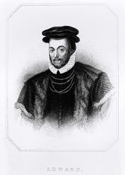 Edward North (1496-1564) from 'Lodge's British Portraits', 1823 (engraving) (b/w photo) | Obraz na stenu