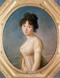 Princess Aniela Angelique Czartoryska nee Radziwill, 1802 (oil on canvas) | Obraz na stenu
