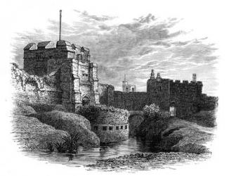 Carlisle Castle (engraving) | Obraz na stenu