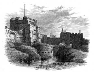 Carlisle Castle (engraving) | Obraz na stenu