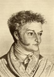 Ernst Theodor Amadeus Hoffmann (1776-1822) (engraving) | Obraz na stenu