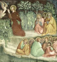 Christ in the Garden of Gethsemane, from a series of Scenes of the New Testament (fresco) | Obraz na stenu