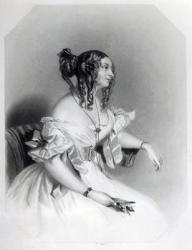Teresa, Contessa Guiccioli (engraving) | Obraz na stenu