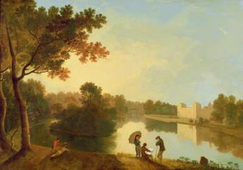 Wilton House from the South-east, c.1758-60 (oil on canvas) | Obraz na stenu