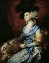 Mrs Sarah Siddons, the actress (1755-1831), 1785 (oil on canvas) | Obraz na stenu