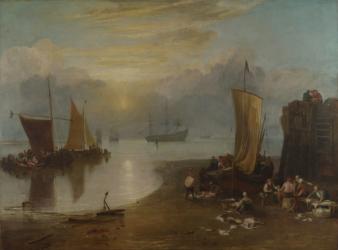 Sun Rising Through Vapour, c.1807 (oil on canvas) | Obraz na stenu