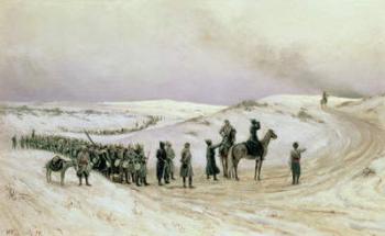 Bulgaria, a scene from the Russo-Turkish War of 1877-78, 1879 (oil on canvas) | Obraz na stenu