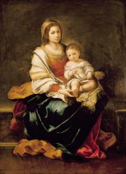 The Virgin of the Rosary (oil on canvas) | Obraz na stenu