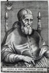 Pope Julius II (engraving) | Obraz na stenu