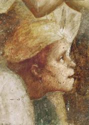 Head of the cripple, from St. Peter Healing with his Shadow, c.1427 (fresco) (detail of 60321) | Obraz na stenu