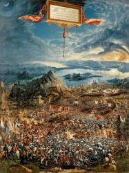 The Battle of Issus, or The Victory of Alexander the Great, 1529 (oil on panel) | Obraz na stenu