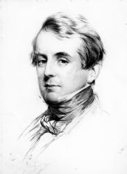 Sir William Heathcote, engraved by Joseph Brown, 1847 (engraving) | Obraz na stenu