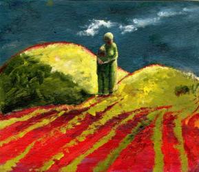 Red Earth, 2015, (oil on canvas) | Obraz na stenu