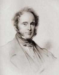 Henry John Temple,3rd Viscount Palmerston, Baron Temple of Mount Temple. byname PAM (1784-1865) English Whig-Liberal statesman. From the painting by G. Richmond from the book The Letters of Queen Victoria 1854-1861 Vol III published 1907. | Obraz na stenu