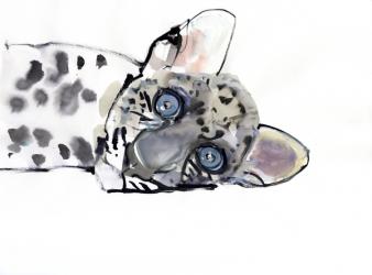 Arabian Leopard, 2008 (w/c on paper) | Obraz na stenu