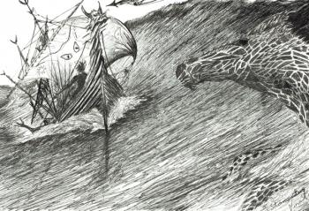 Storm Creators Atlantic, 2012, (Ink on paper) | Obraz na stenu