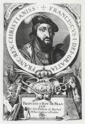 Francis I of France (engraving) | Obraz na stenu