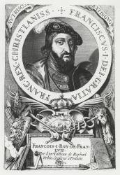 Francis I of France (engraving) | Obraz na stenu