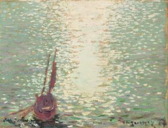 Douarnenez, Reflections on the Sea, 1887 (oil on canvas) | Obraz na stenu