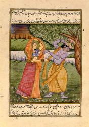 Radha and Krishna, the God of Love | Obraz na stenu